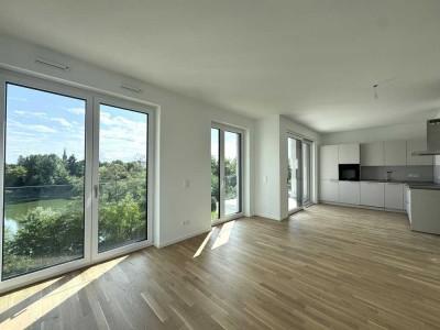 PANDION ALBERTUSSEE - Hochwertige 3-Zimmer-Wohnung in erster Reihe