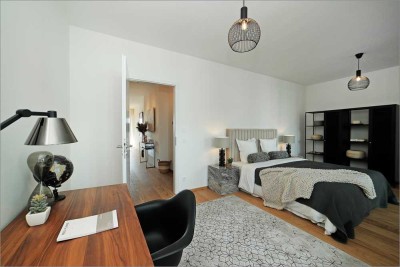 Erstbezug: Große 4-Zimmerwohnung mit Balkon, Einbauküche und noch viel mehr!