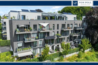 Energetisch hochwertige 4ZI- Garten-Maisonette mit Blick in den Park!