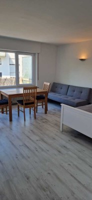 Tolle möblierte 1-Zimmer-Wohnung mit Einbauküche, Stellplatz und Gartenmitbenutzung