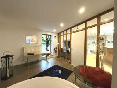 Exkl. Erdgeschoss-Einheit in Baunatal-Kirchbauna: 233 m²,Terrasse, flexible Teilungsmöglichkeiten