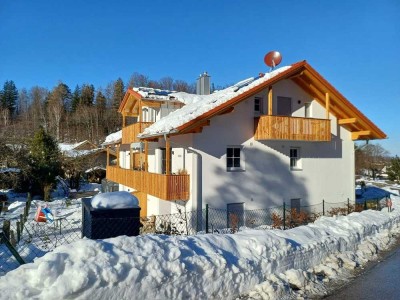 3-Zimmer-Neubauwohnung mit eigenem Garten in Kochel am See