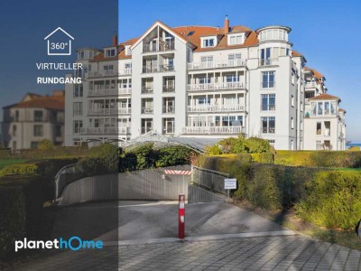 Sonnenverwöhnte Ferienwohnung mit Blick in den Baltic-Park - direkt am Meer - in Kühlungsborn-West