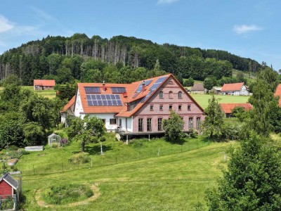Ein (energetischer) Neubau von 1876 am Südhang des Wiehengebirges...