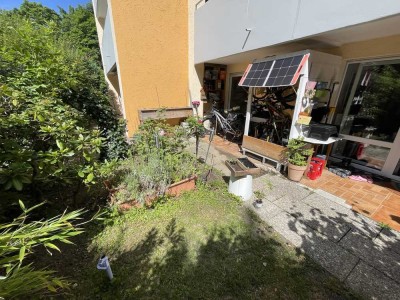 ideal geschnittene, sehr schöne, freie 4-Zimmer Erdgeschosswohnung mit Garten