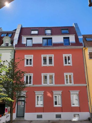 4-Zimmer-Wohnung in neu saniertem 5-Familien-Jugendstil-Haus 150m zum Rhein