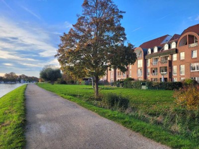 Wohnen am Wasser: gepflegte 3,5-Zi.-Wohnung zentral in Dorsten