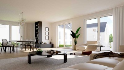 BAUBEGINN ERFOLGT!! Neubau von 4 DH und 2 EFH in ruhiger, grüner Lage von Bad Homburg OberErlenbach