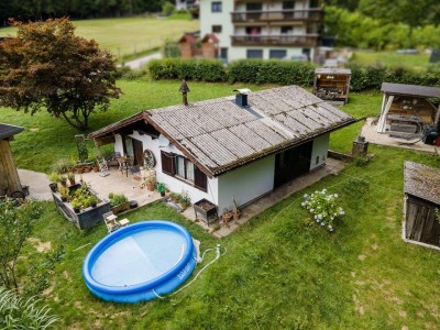 Wohnen am Waldrand – sonniges Grundstück mit gemütlichem Haus