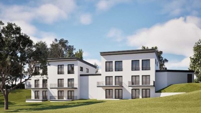 Hermerath: Neubau-Doppelhaushälfte mit 176 m² Wfl. 511 m² Grdst. und Panoramablick