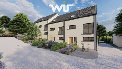 NEUBAU: Attraktives Reihenmittelhaus- KFW40 - in grüner und zentraler Lage