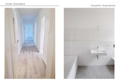 Frisch sanierte 3 Zimmer Wohnungen in Grevenbroich