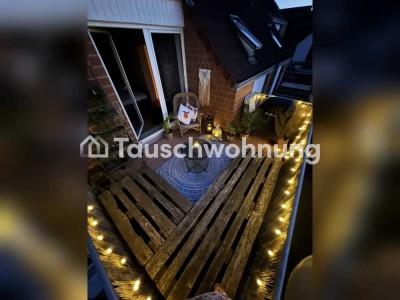 Tauschwohnung: Wunderschöne Maisonette Wohnung mit Dachterrasse undTiefgarage
