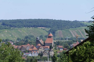 Freistehendes Einfamilienhaus in Top-Panoramalage, über den Dächern von Besigheim