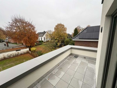 Erstbezug: 2-Zimmer Penthouse-Wohnung mit großer Dachterrasse und Weitblick nahe Tierpark Hagenbeck