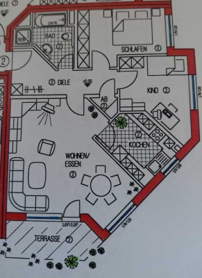 Geschmackvolle 3-Raum-Wohnung in Königsbronn