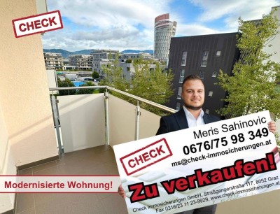 Modernisierte 3 Zimmer Wohnung mit idealer Raumaufteilung &amp; Top-Anbindung!