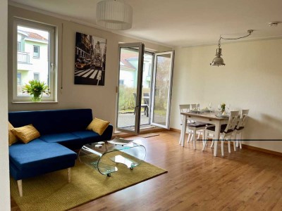 Möblierte Wohnung 3 Zimmer mit Terrasse in Top-Lage nahe UKB "All Inclusive" ab 01.10.25