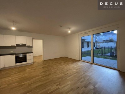 3-ZIMMER-GARTENWOHNUNG | AM RATHAUSPLATZ | RUHIGE HOFLAGE | MIT SCHRANKRAUM | AB 01.02.2026