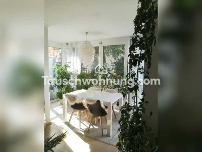 Tauschwohnung: Erdgeschosswhng., nahe HbF, mit Wintergarten und Terasse