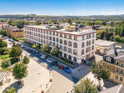 Loft im historischen Gebäude mit Dachterrasse und Panoramablick