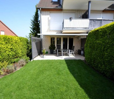 Moderne Wohnung mit eigenem Garten und Garage am Hageberg