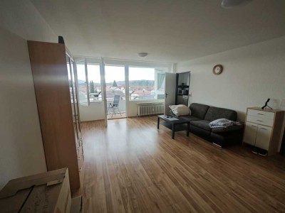 Gemütliche 1-Zimmer Lauben Wohnung mit Balkon und Einbauküche zu vermieten! Bergausblick