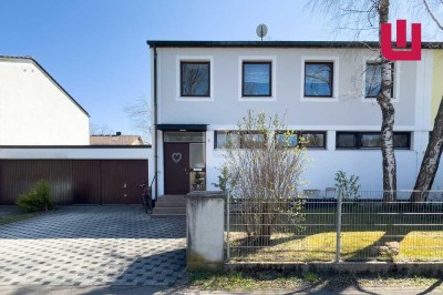 WINDISCH IMMOBILIEN - große Doppelhaushälfte mit gepflegtem Garten in ruhiger Lage von Gröbenzell