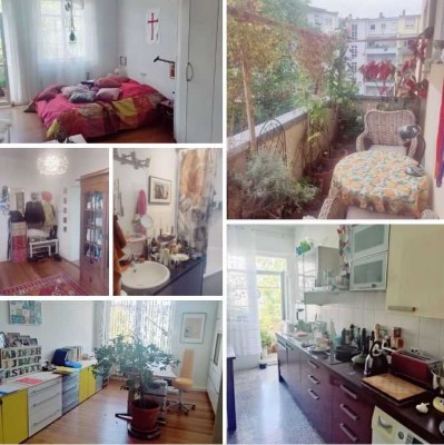 Charmante 3-Zimmer-Wohnung mit Westbalkon