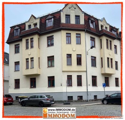 3-Zimmer-Wohnung mit Balkon im 1.OG und in der Nähe der Muldenpromenade zu vermieten!