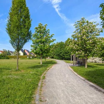 3 Zimmer mit Blick ins Grüne