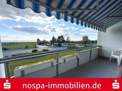 Spektakulärer Nordseeblick: 1-Zimmer Wohnung im 01. OG mit TG-Stellplatz im Haus der Westküste