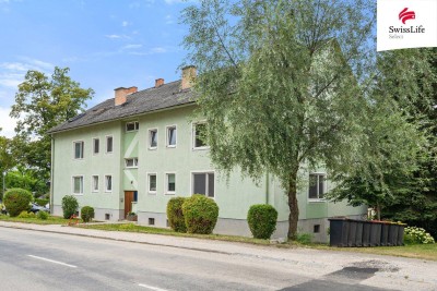 Gepflegte 4 Zimmer Wohnung | Loggia | Offener Kamin | Inkl. Garagenstellplatz