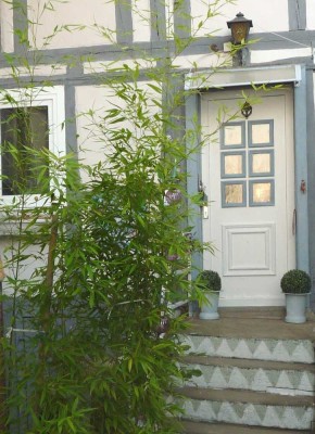 Saniertes Fachwerk : Ambiente im Vintage - Look