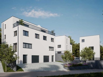 MODERNE DOPPELHAUSHÄLFTE MIT RHEINBLICK - DHH 2