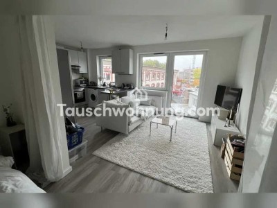 Tauschwohnung: Helles Studioappartment in zentral gelegenem Neubau