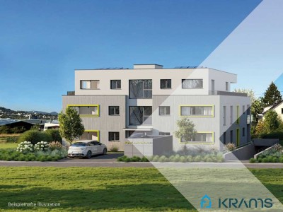 Investment in Oststadtnähe - 2-Zimmer-Neubauwohnung mit Terrasse und Garten!