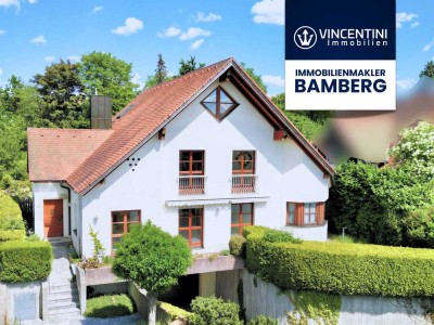 Repräsentatives Anwesen mit Tiefgarage & vielseitiger Nutzung in Toplage nahe Klinikum Bamberg