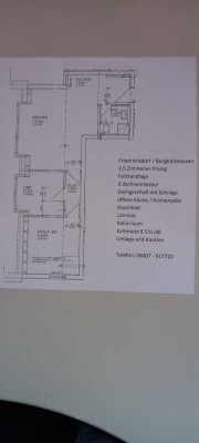 Helle 2,5-Zimmer Dachgeschosswohnung in Friedrichsdorf