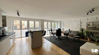 # SQ - STILLVOLE 4-ZIMMERWOHNUNG MIT CHARMANTEM BALKON - DIREKT AUF DER PRATERSTRASSE - NESTROYPLATZ