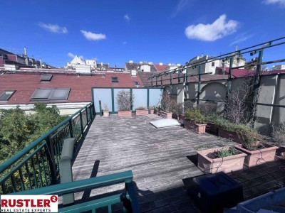 Einzigartiges Stadthaus im Herzen Mariahilfs | Dachterrasse | Garagenstellplatz vor der Haustüre