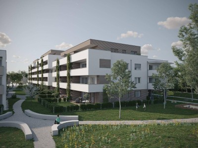 Eigentum, Komfort und Stil vereint - Leonding | Herderstraße - Traumhafte Wohnung mit Eigengarten - Fernwärme | PV-Anlage - energieeffizienter Neubau!