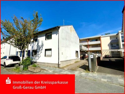 *** Einfamilienhaus (Doppelhaushälfte) mit Potenzial in ruhiger Seitenstraße von Kelsterbach ***