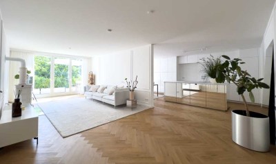 Exklusive, lichtdurchflutete 3-Zimmer-Altbauwohnung in schöner Lage