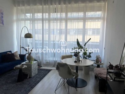 Tauschwohnung: Schöne 2 Raum Maisonette KTV Balkon und Aufzug
