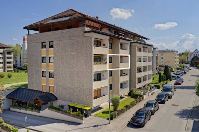 Ruhige 2-Zi-Whg mit Westloggia & Bergwaldblick in Wolfratshausen