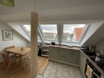 Gemütliche Dachwohnung befristet zu mieten