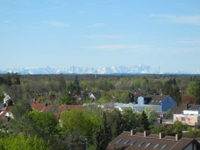 Penthousewohnung mit Alpenpanorama an der Stadtgrenze von München