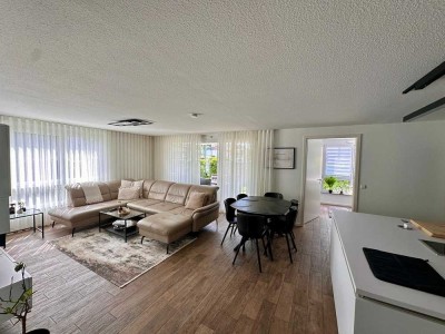 Moderne 3-Zimmer-Wohnung mit Garten, Tiefgarage & Einbauküche – direkt am Leo-Center in Leonberg