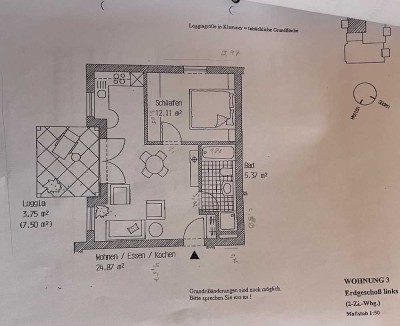 Gemütliche 2-Zimmerwohnung in ruhigem  Mehrfamilienhaus
